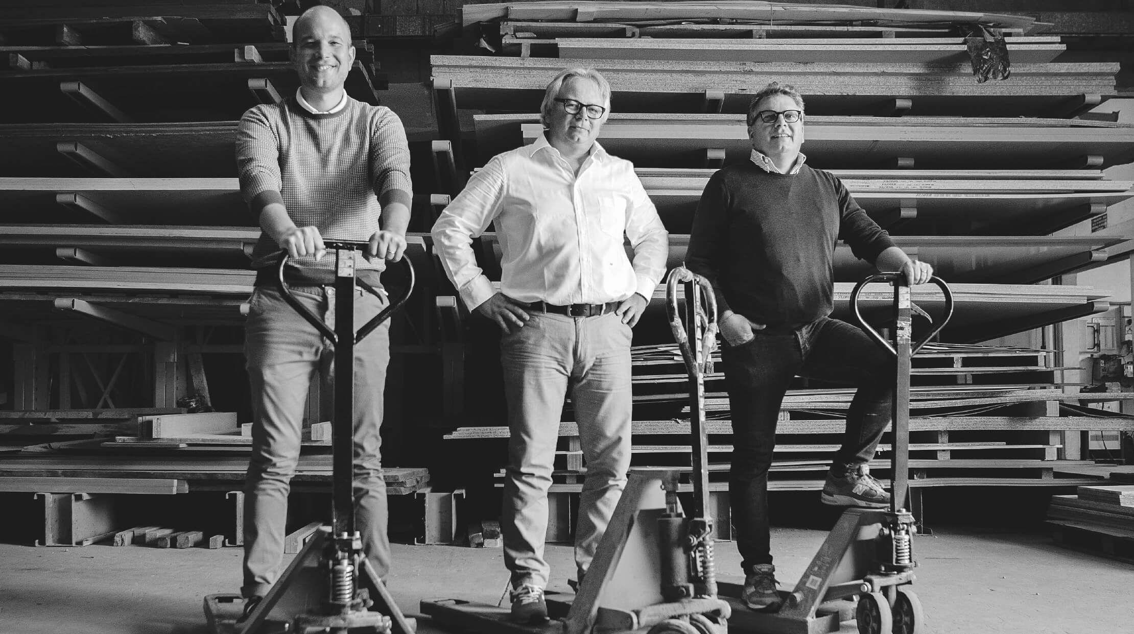 Mario, Alessandro and Matteo Bardini of Miniforms, 2009